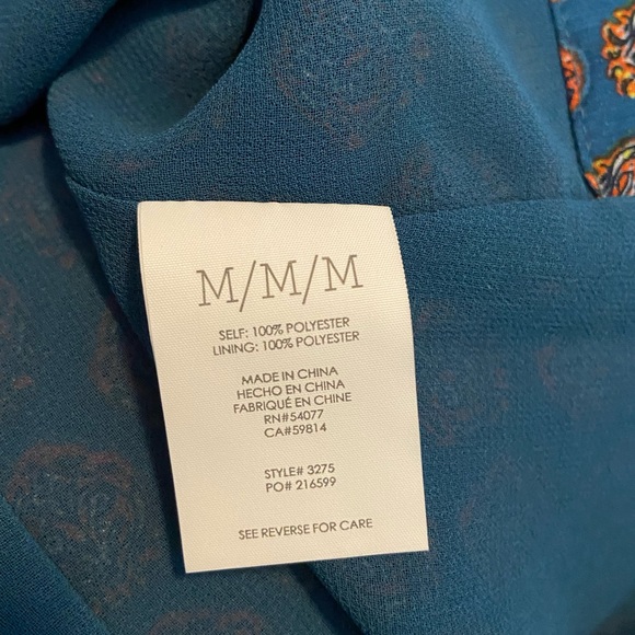 Cabi Kyoto Blossom Medallion Blouse, style #3275 - Picture 5 of 7